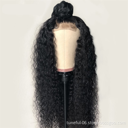 Wholesale Jerry Curl Full Lace Human Hair Wigs For Black Women Full Lace Wig Virgin Hair HD Lace Front Wig Human Hair Extensions